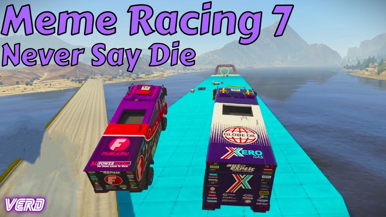 Никогда не сдавайся: Мем-гонки 7 - GTA V XSX