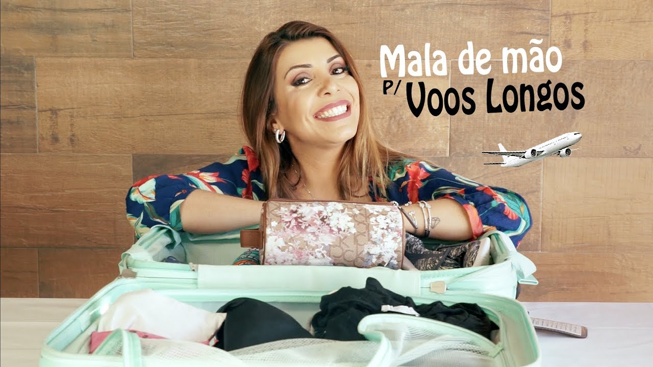 Dicas de como Organizar Mala de Mão para Voos Longos...