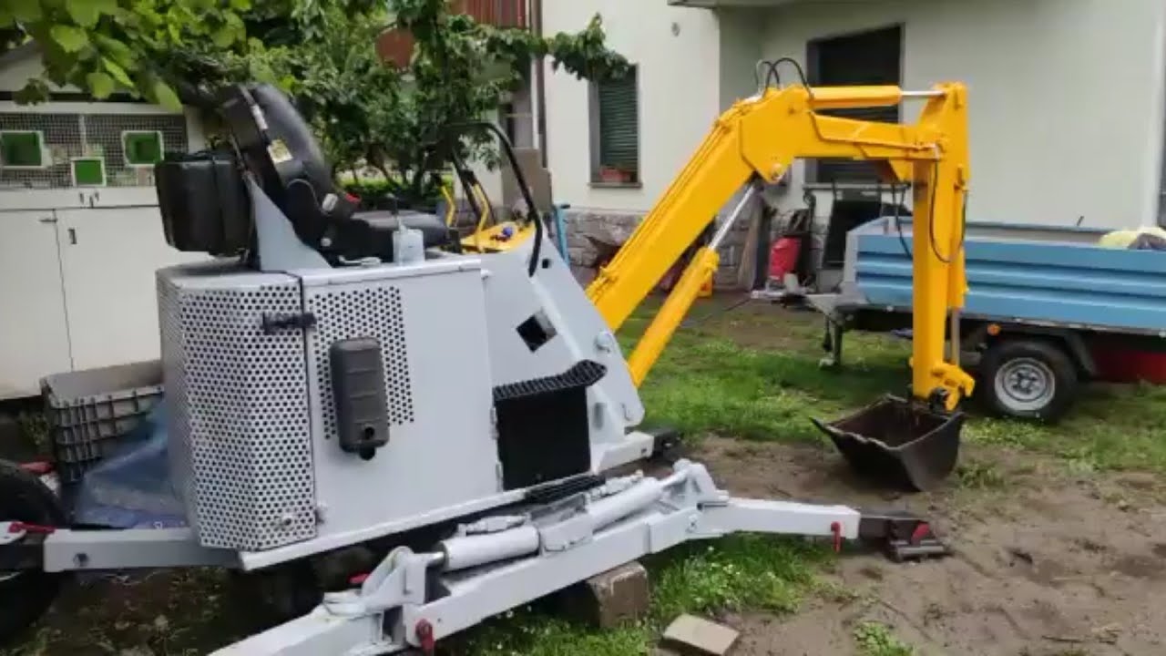 Escavatore ragno per terreni in pendenza 