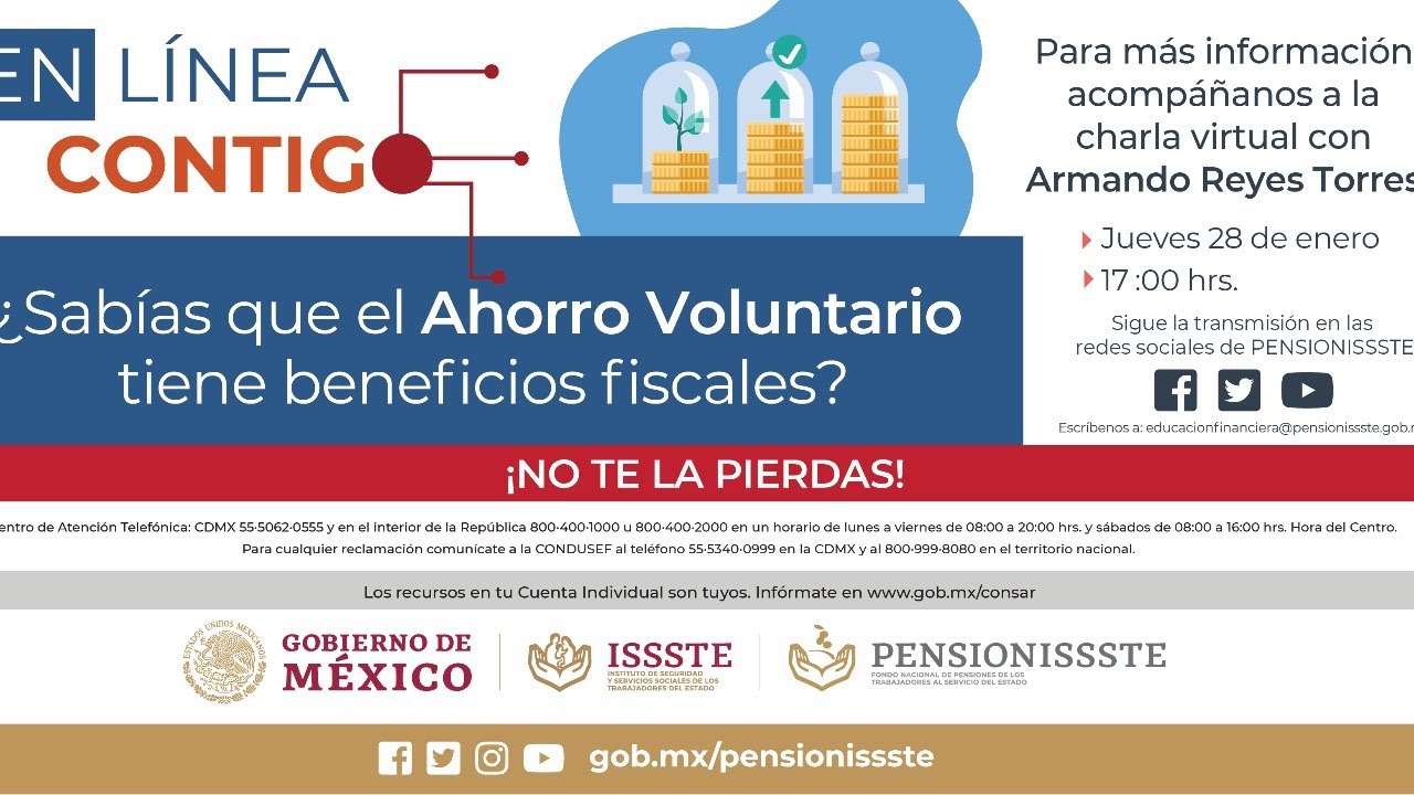 ¿Sabías que el ahorro voluntario tiene beneficios fiscales?