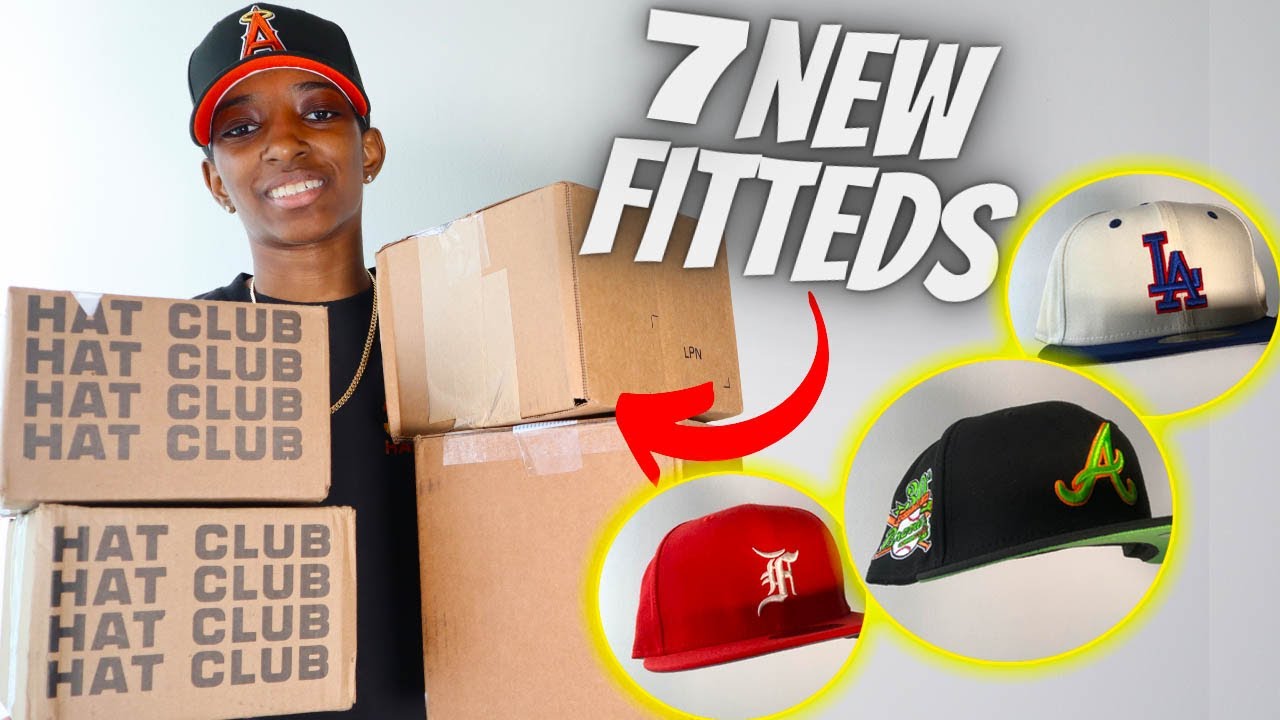 Fitted Hats Unboxing ! Fear of God New Era Hats + Hat Club Sandstorm + Hat Club Ivory + More