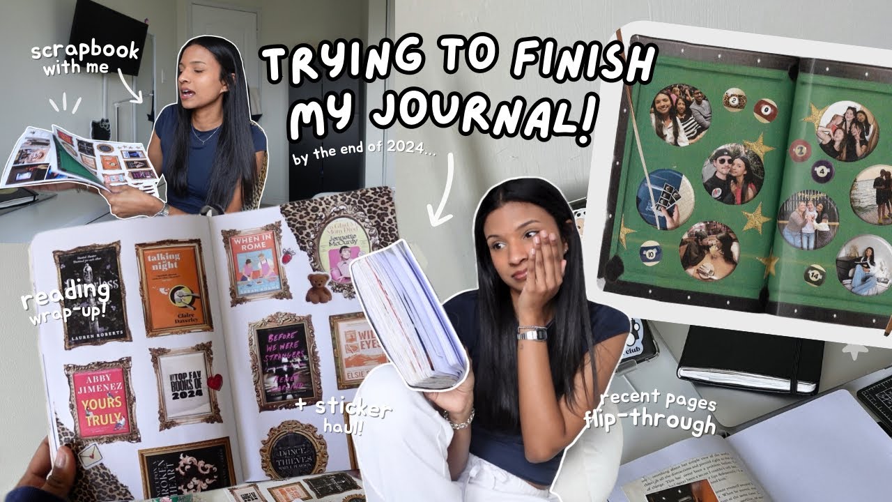 finish my journal with me! ⏳📖✦ flip-through + stationery haul! *part two*