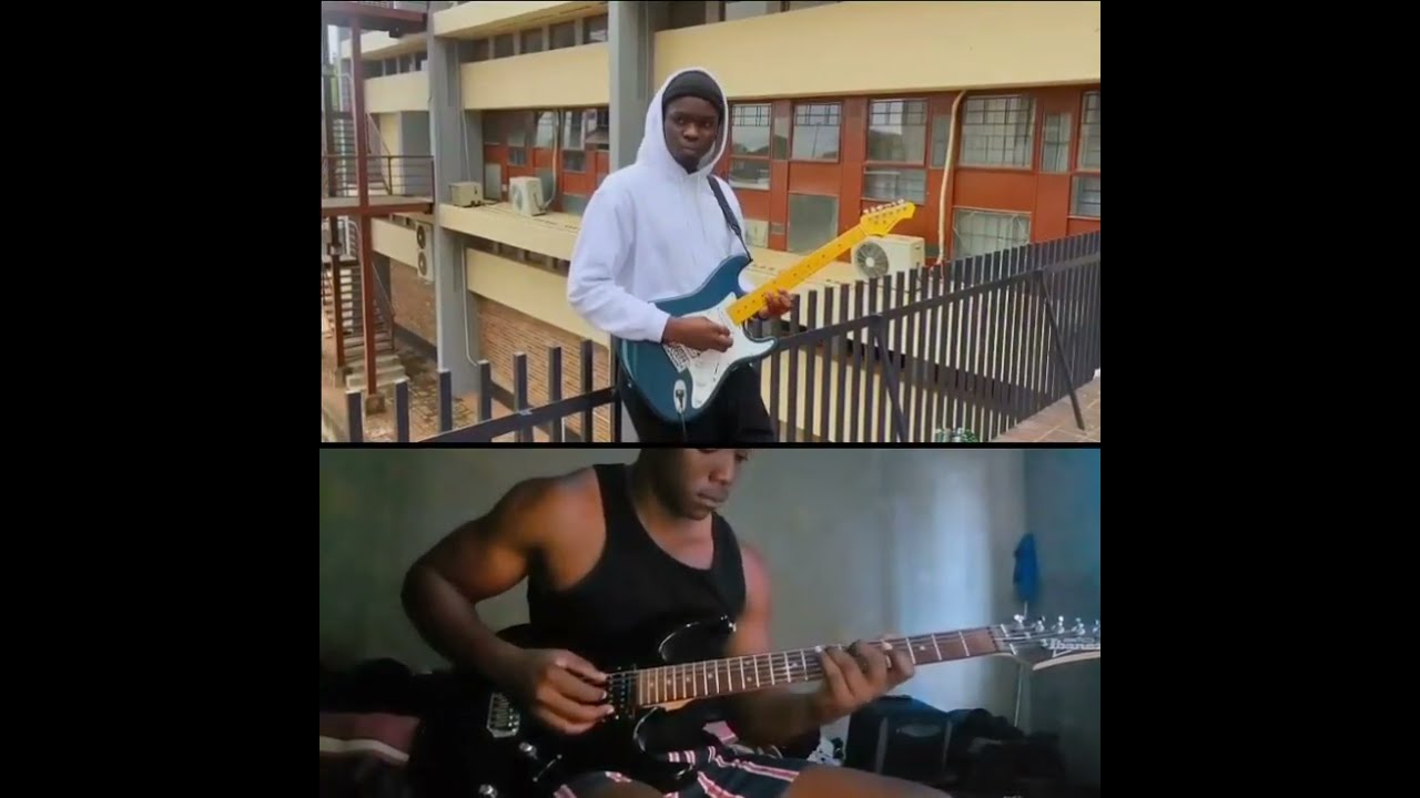 Leonard Dembo -  Zorora Wawana Lead Rythm Guitar 🎸 Cover by Chazo & Wisem