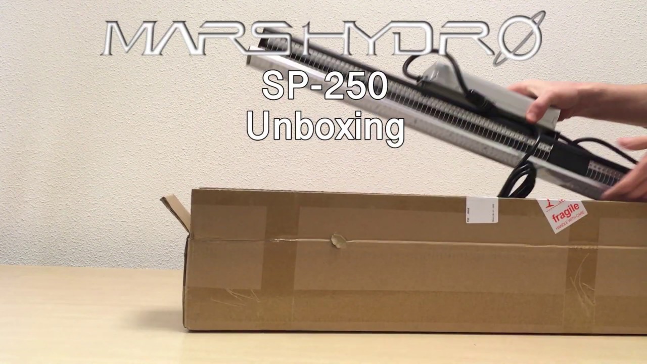 Mars Hydro SP-250 unboxing