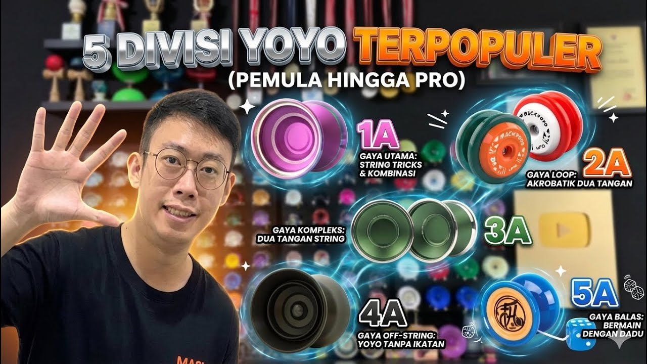 5 DIVISI DALAM PERLOMBAAN YOYO !