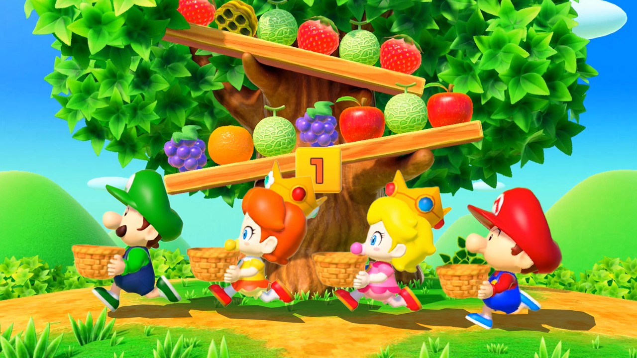 【マリオパーティ スーパースターズ】マリオVsデイジーVsピーチVsルイージ！ウッディウッズで最悪の運命が待ち受ける…