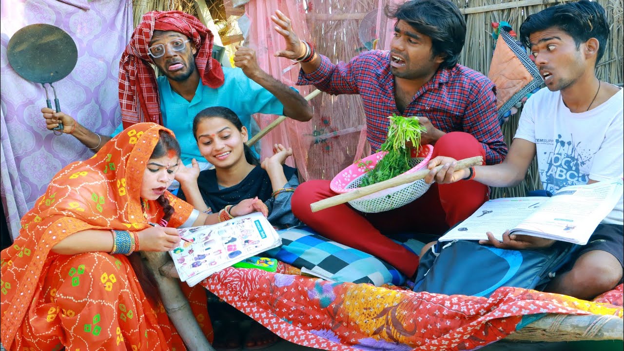 #चिरकुटवा के पतोहिया के दुश्मनवा झिंगना के पढ़ावे कोचिंग #new comedy Chirkut Baba #2023