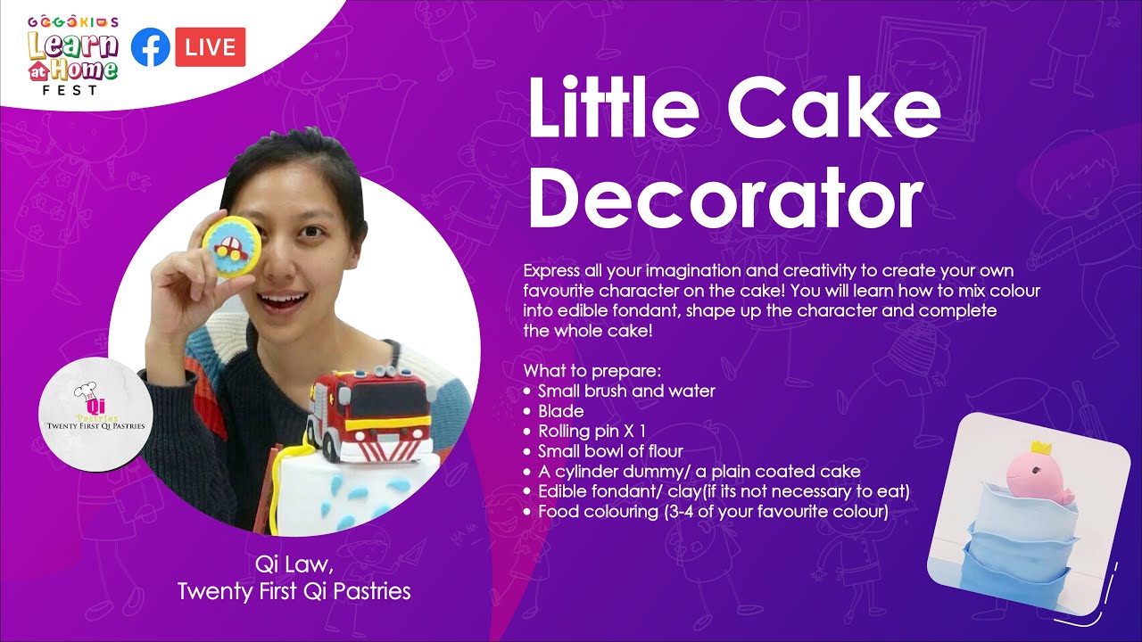 Kid Series: Little Cake Decorator (ENG)