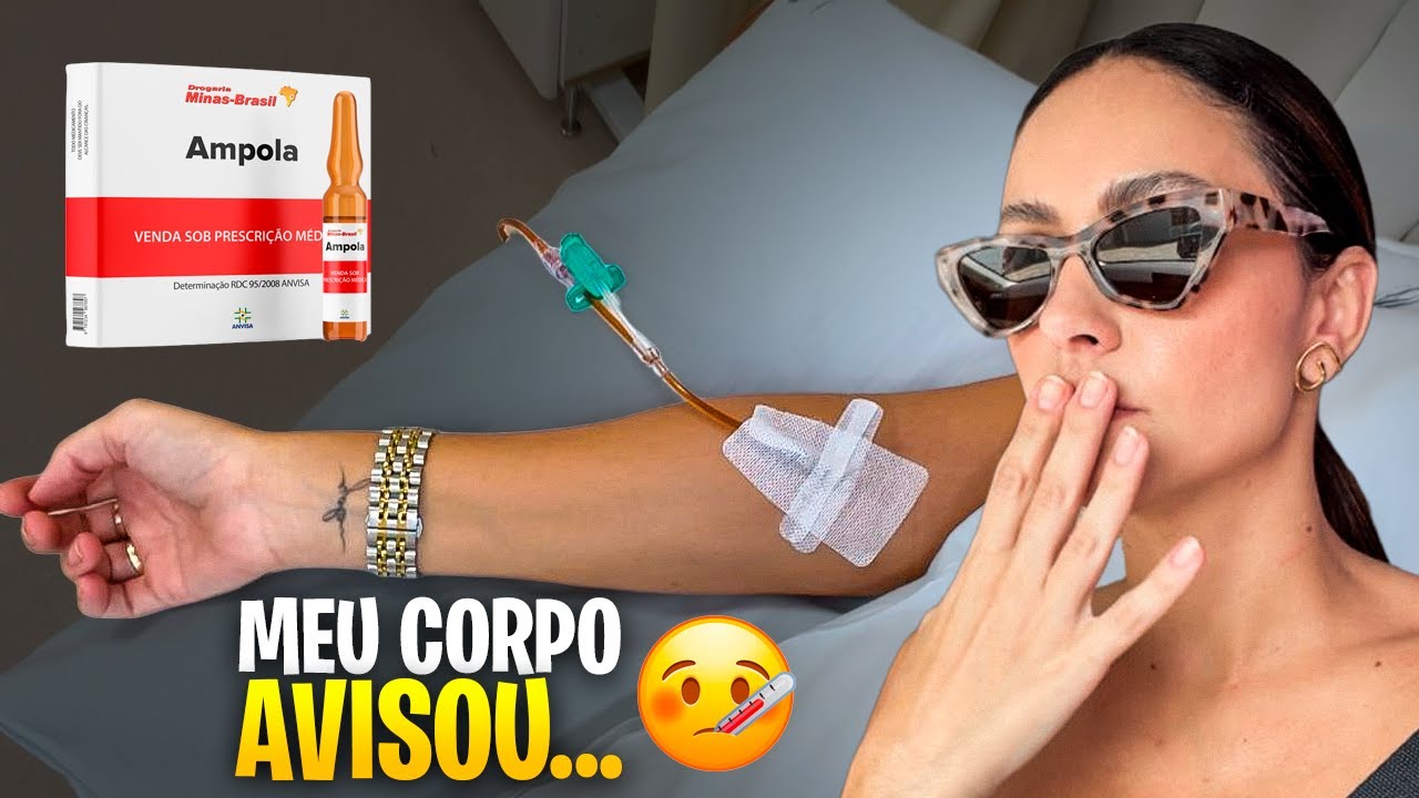 PRECISEI TOMAR FERRO NA VEIA! 😮‍💨😔 |*meu corpo deu sinais de alerta!*