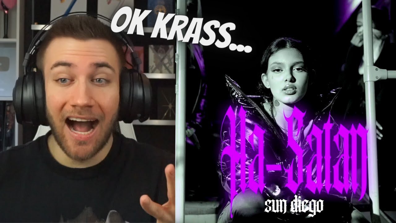 DAMIT habe ich NICHT gerechnet!! Sun Diego - Ha-Satan [Official Video] - Reaction