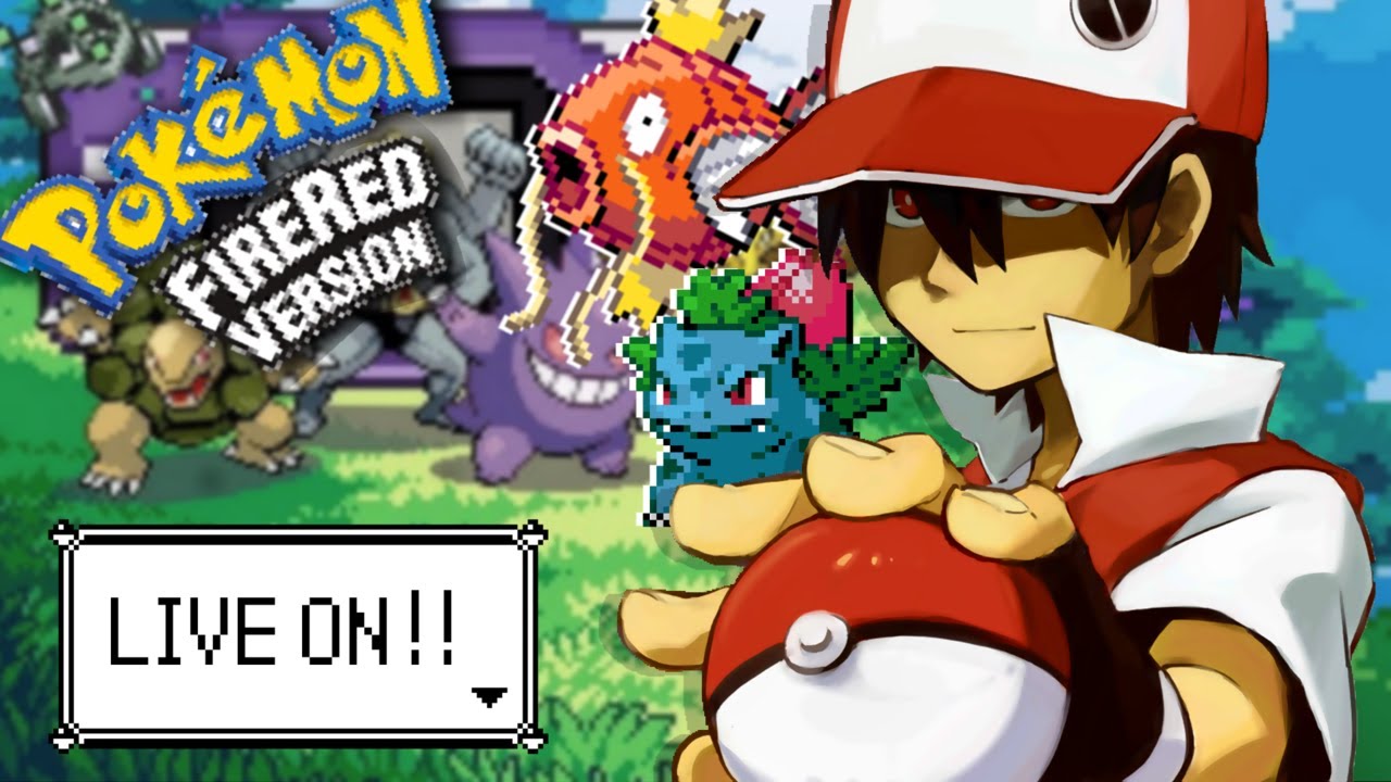 Jogando PokéMon Fire Red :D