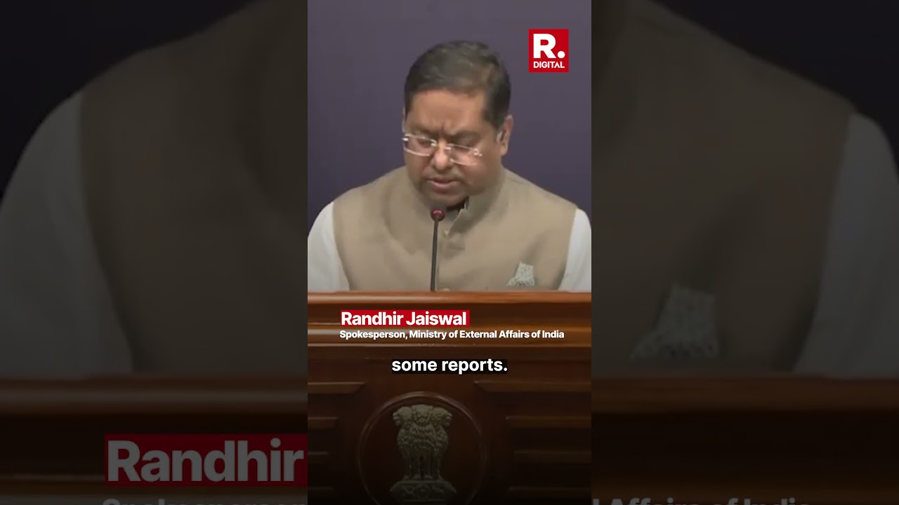 India Responds To Trump's Anti-India Post
