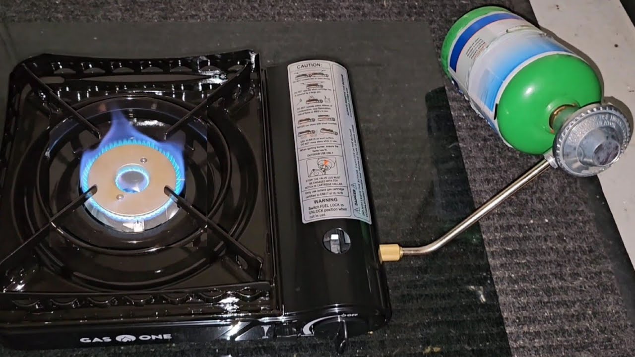 Amazon Item Review Gas One Dual Fuel Propane Butane 15,000 BTU Brass Burner Head Spiral Flame Stove