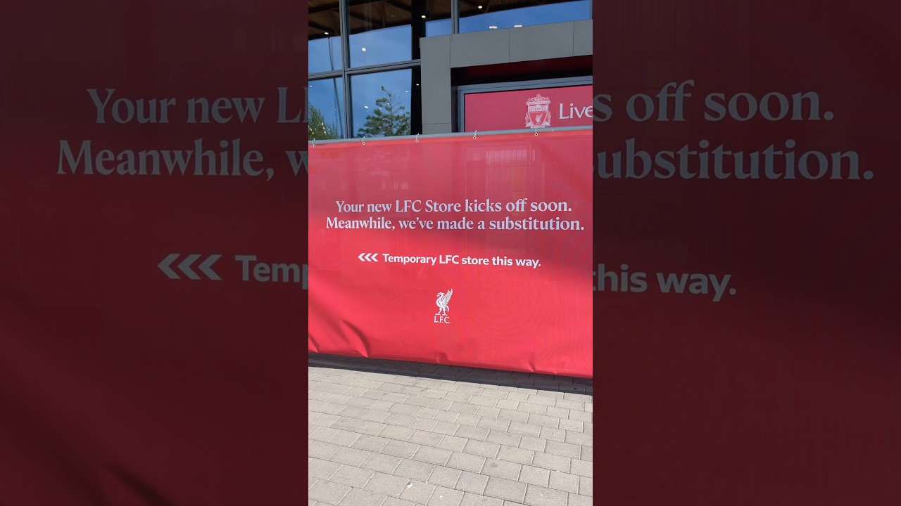 NEW LFC SUPER STORE LOADING&hellip;.#LFC #lfcfamil #lfcfans #liverpool #liverpoolfc  #anfield #ynwa