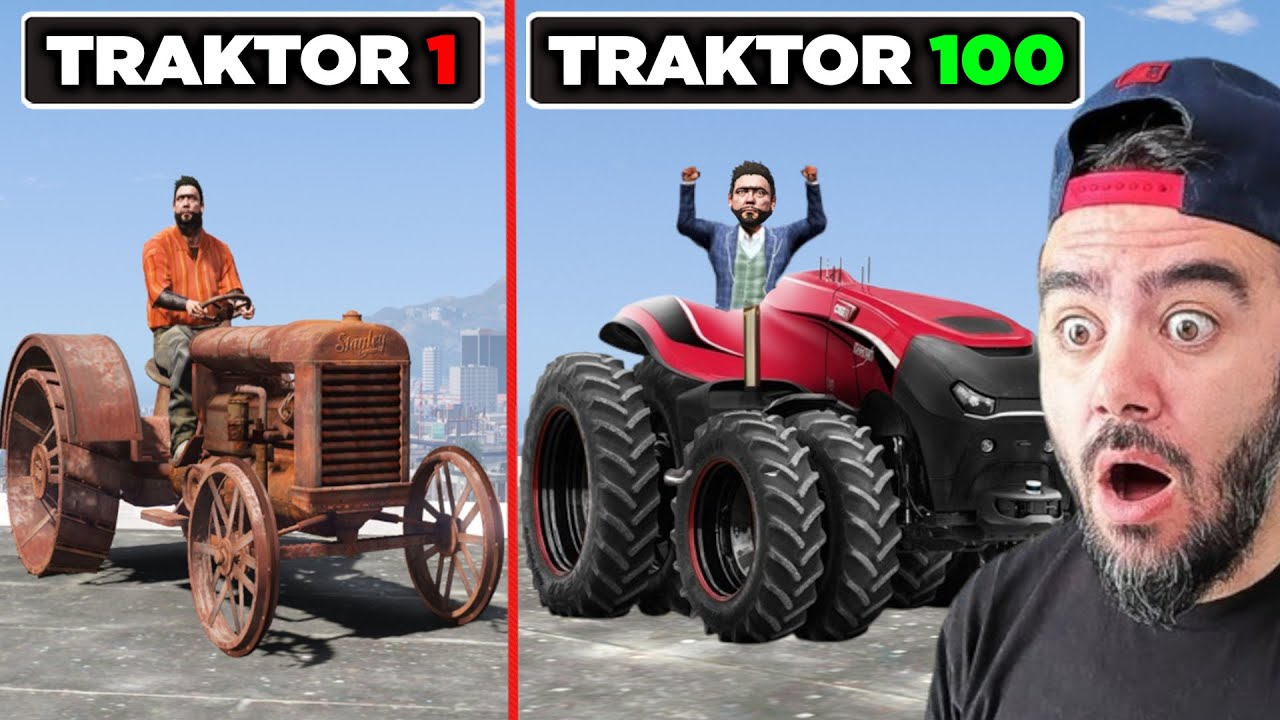 ESKI TRAKTÖRÜ MILYONLUK TRAKTÖR YAPTIM - GTA 5 MODS