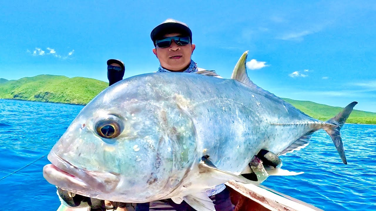 SENSASI LIGHT TACKLE SPINNING vs GIANT TREVALLY !!!