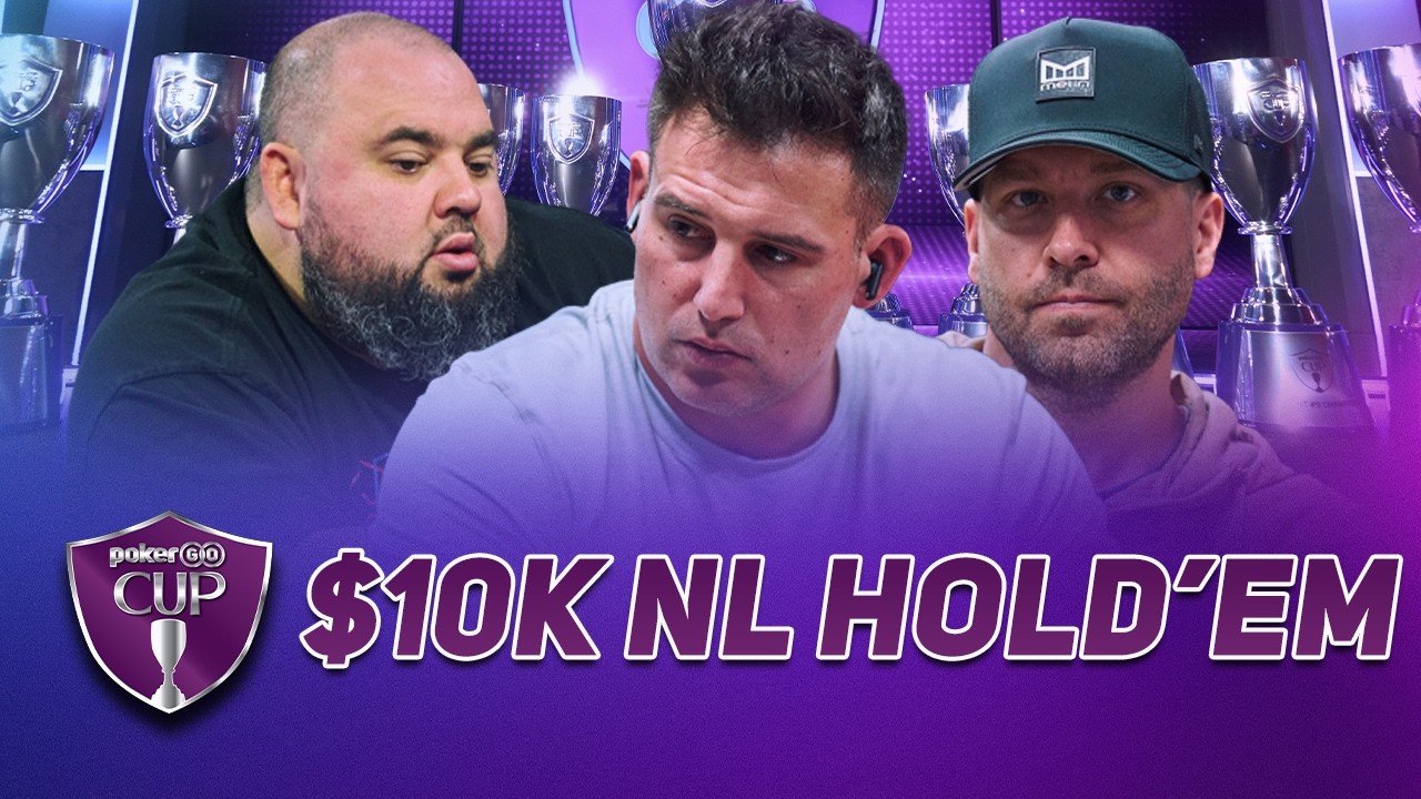 Darren Elias, Big Huni, Jeremy Ausmus at PokerGO Cup Event #7 Final Table!