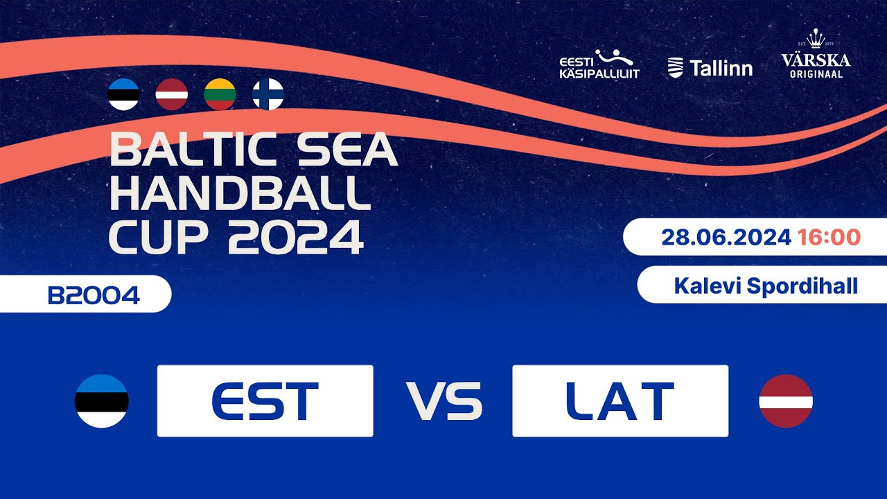 B2004: EST - LAT | BALTIC SEA HANDBALL CUP 2024