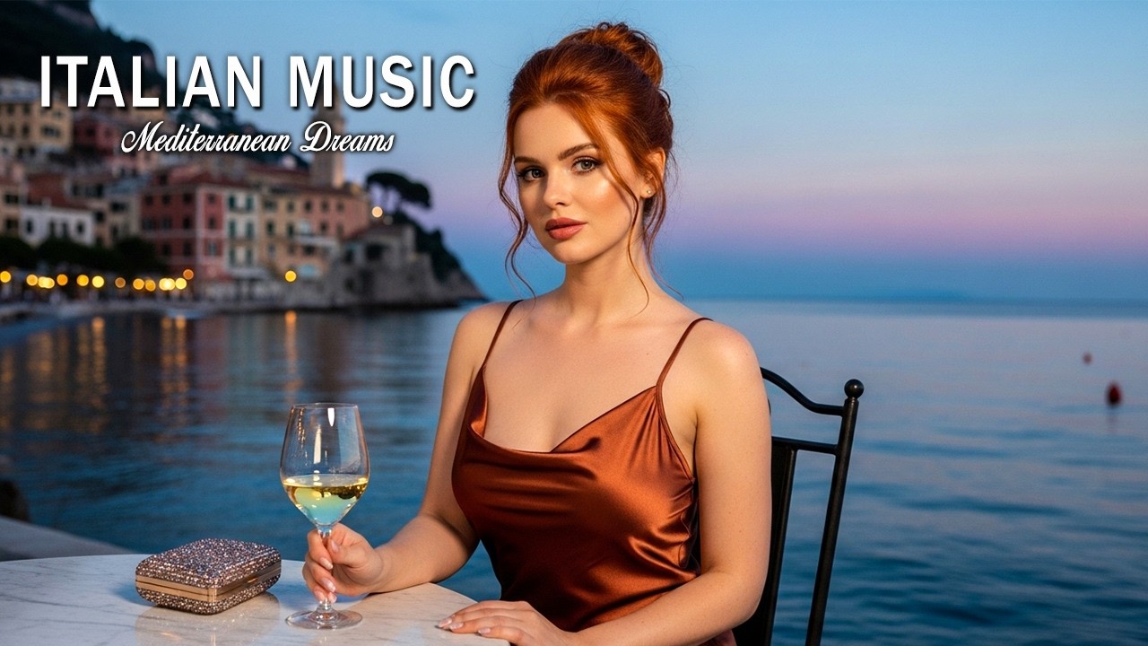 Chill Mediterranean Music & Italian Vibes 🌊 Coastal Serenity in Italy & Relaxing Seaside Ambience 4K