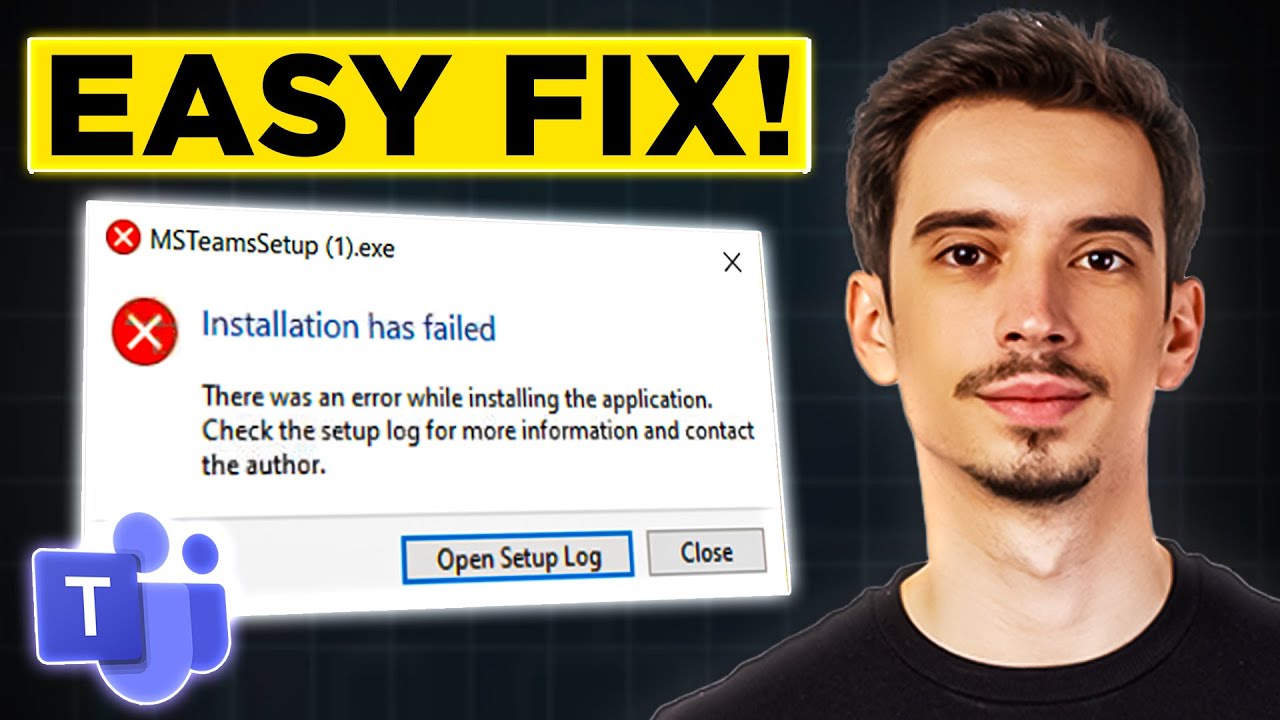 How To Fix the Microsoft Teams Installation Has Failed Error (2026) - Full Guide!