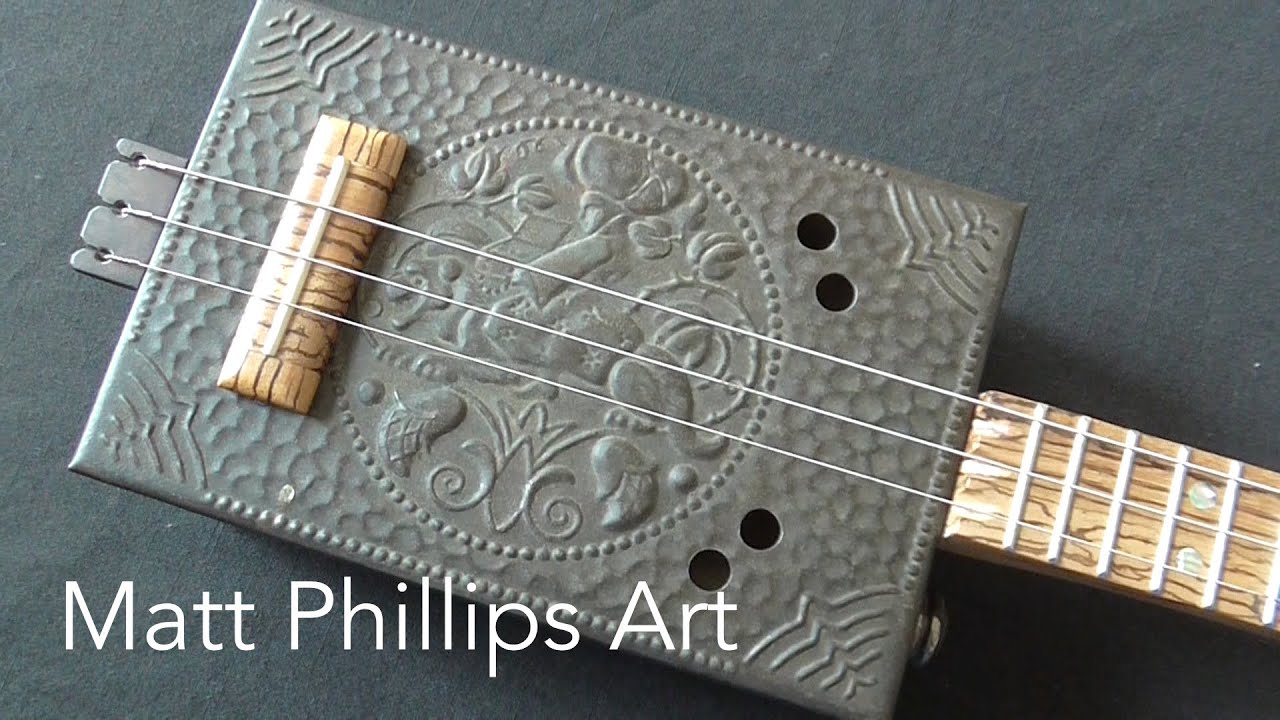 How I made a 3-string cigar box guitar