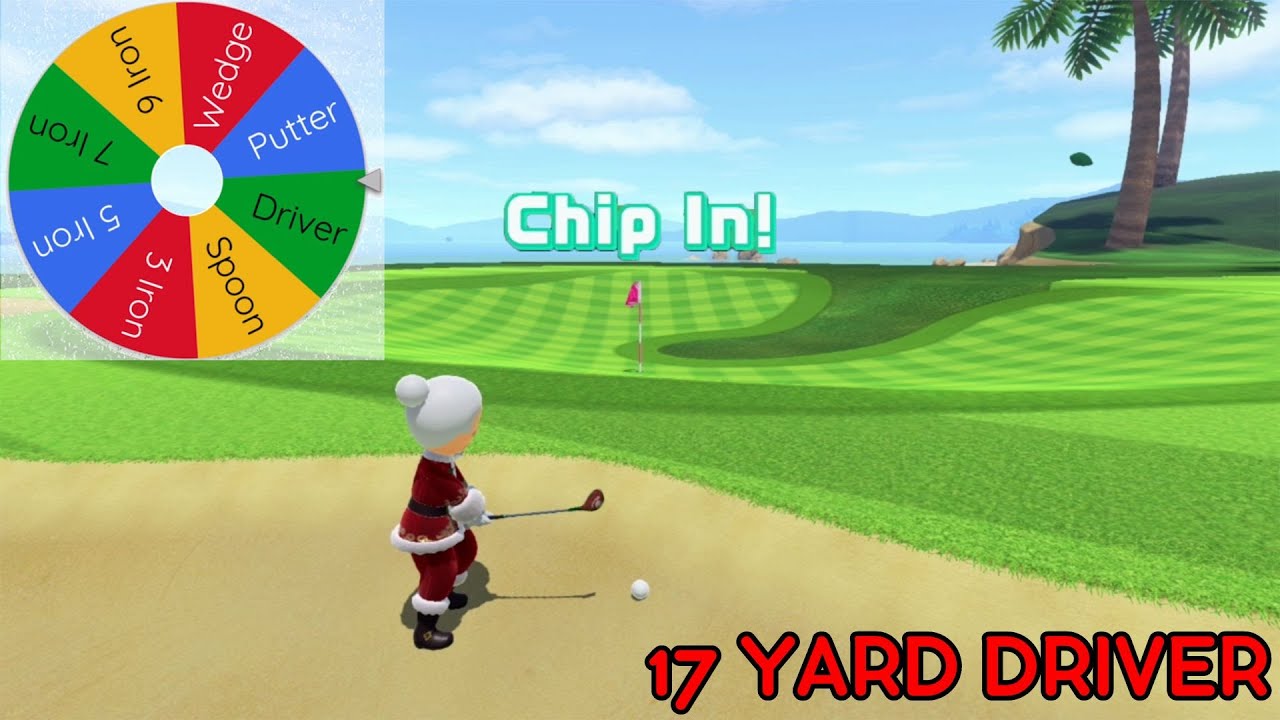 The Random Club Wheel Challenge! (Switch Sports Golf)