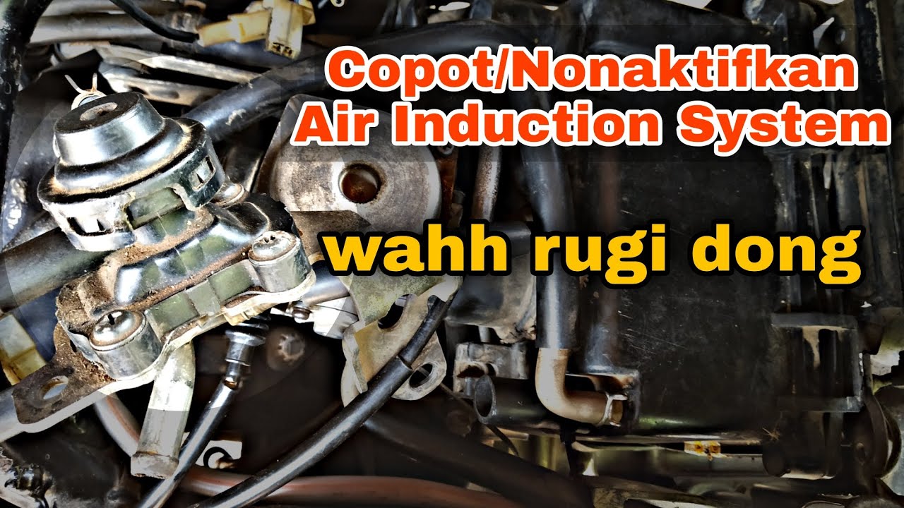 Copot AIS (Air Induction System) di Mio Sporty