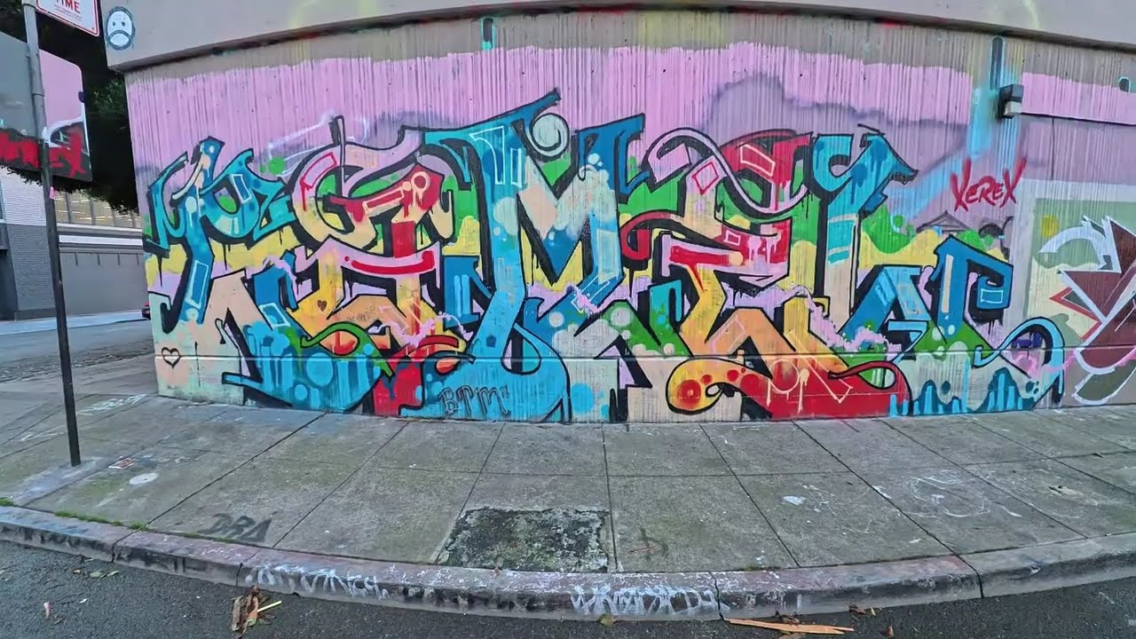 San Francisco Graffiti Walk December 2025