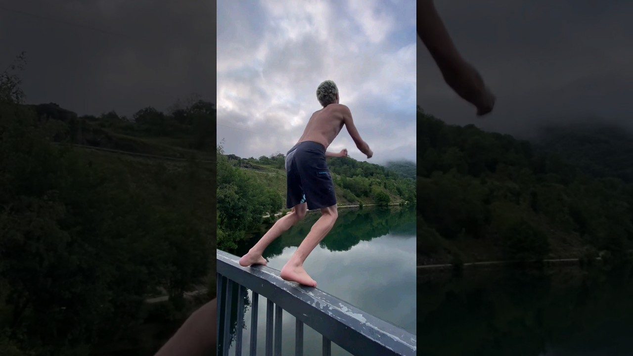 STANDING GAINER 8 M, BY NINO, A TALENTED YOUNG DIVER IG @ninojacou_ #cliffdiving #diving #gainer