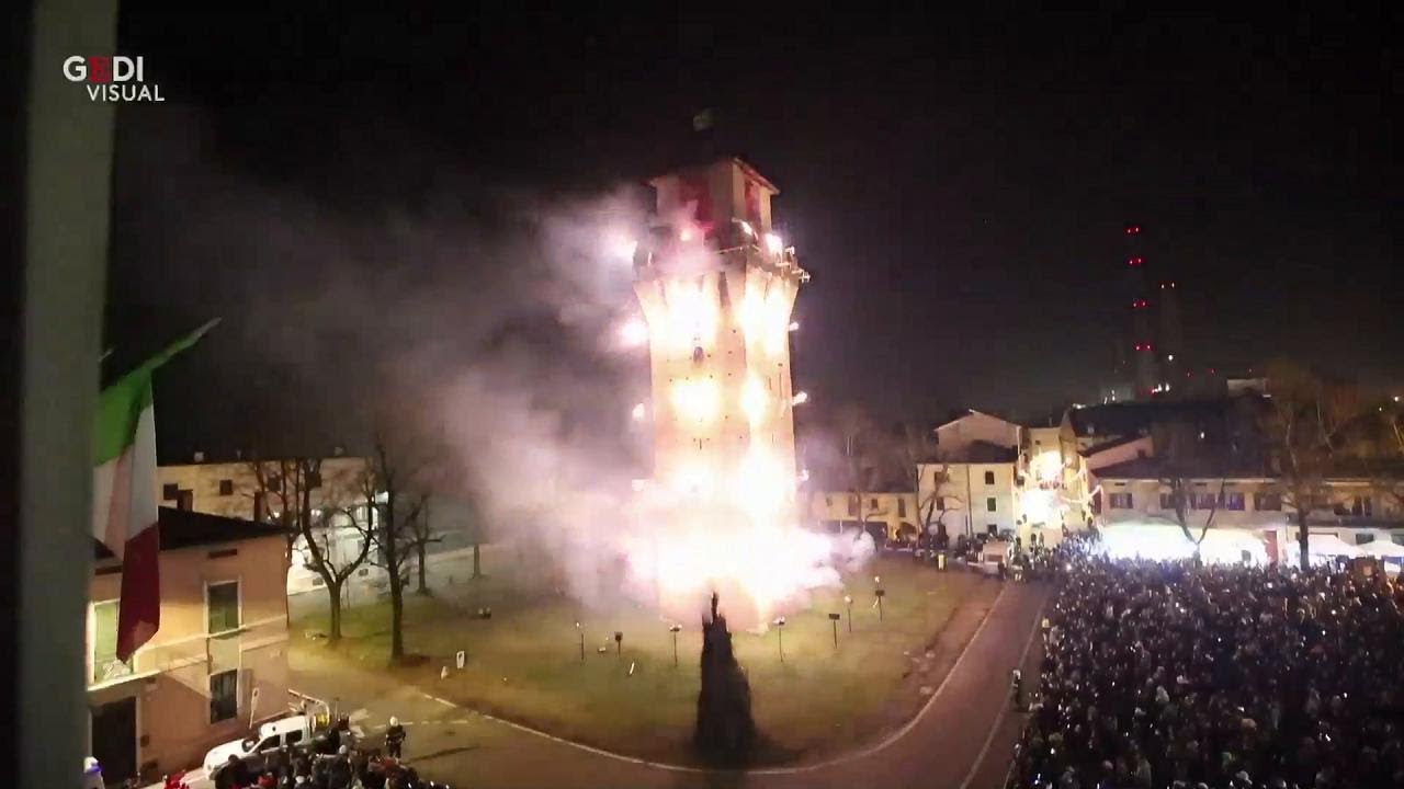 L'incendio della torre di Revere nel giorno dell'Epifania