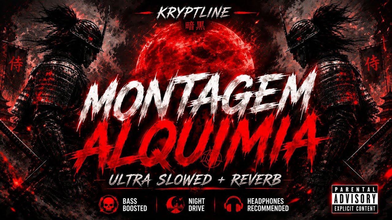 MONTAGEM ALQUIMIA 🌙 (Ultra Slowed + Reverb) 🔥 | Bass Boosted Night Drive Edition