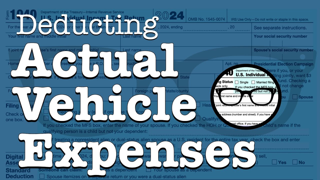Deducting Actual Vehicle Expenses