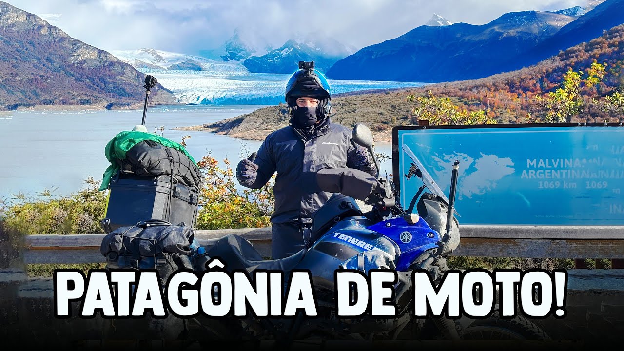 30 DIAS  viajando de MOTO pela ARGENTINA. Expedição Ushuaia EP10.