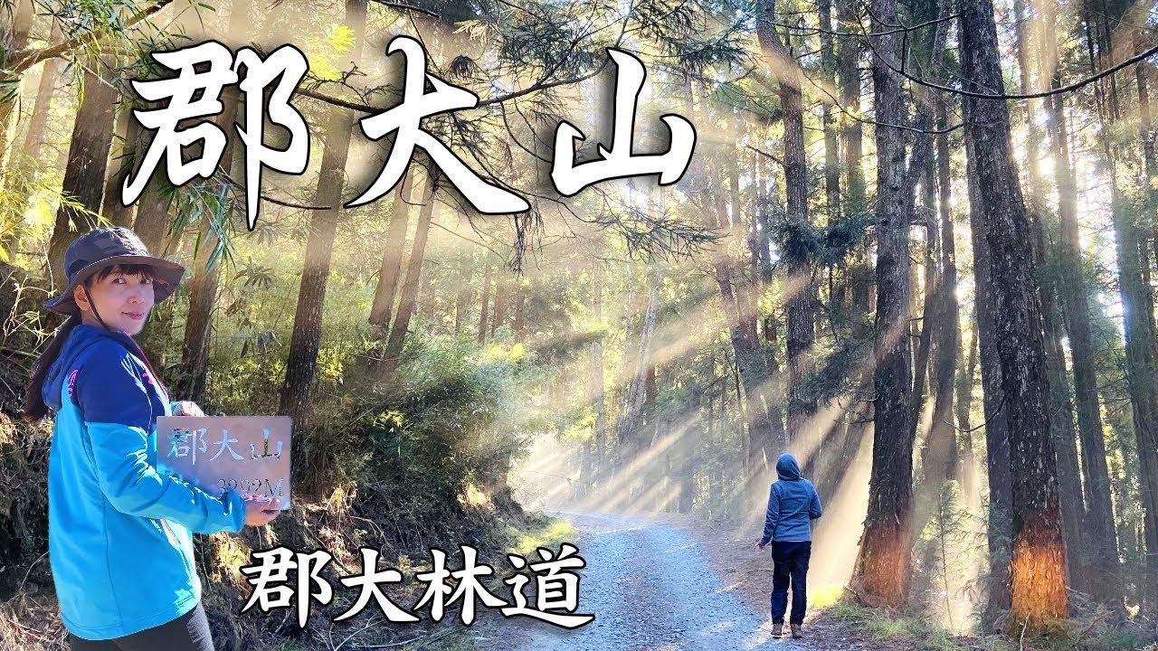 郡大山/自駕難嗎? ~如詩如畫般的郡大林道，美哉!|CP值超高的百岳#郡大山
