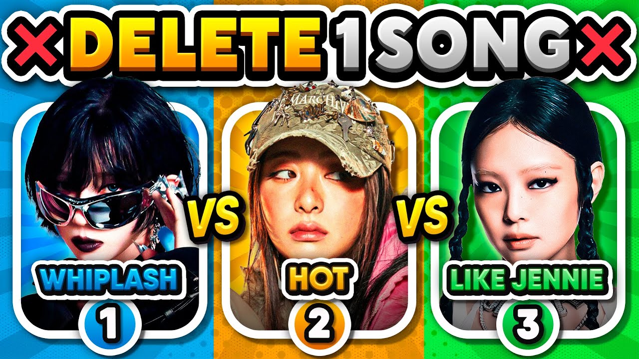 ❌ DELETE ONE KPOP SONG ❌ Most Popular KPOP Songs 🎶 | Kpop Quiz Challenge