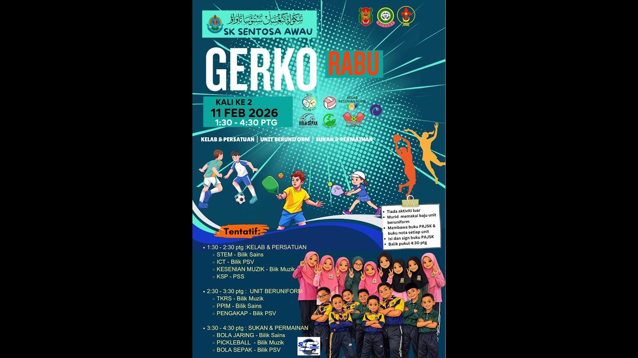GERKO KE-2 SESI 2026 PADA 11 FEB 2026 SK SENTOSA TAWAU