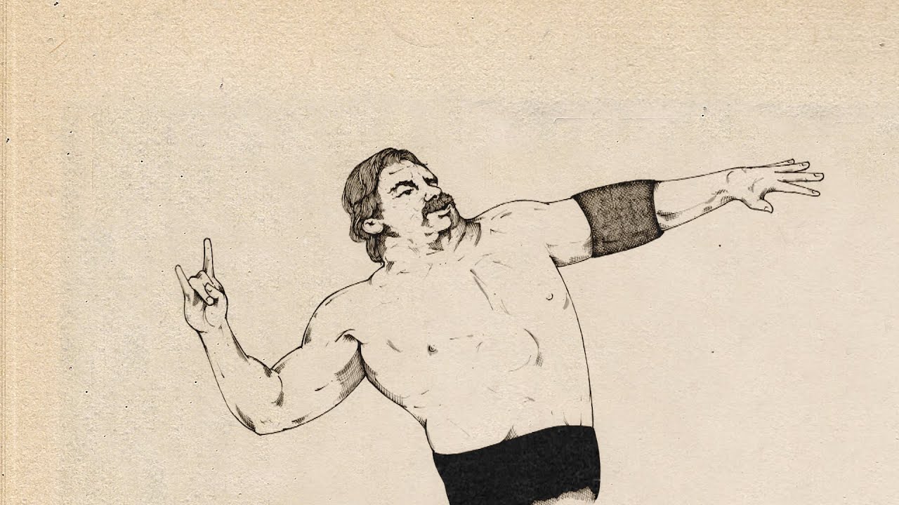 「IQHL」Stan Hansen en La vita di un cowboy, una morte per lariat