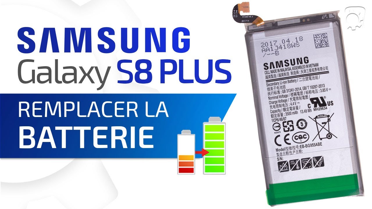 Comment changer la batterie de son Samsung Galaxy S8 Plus ? TUTO Brico-Phone