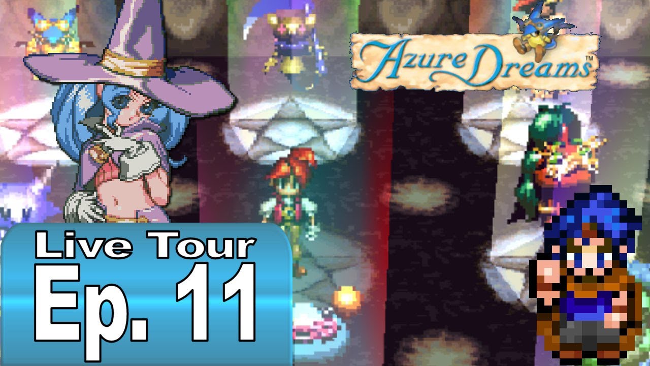 Training the Dream Team - Azure Dreams PS1 Live Tour Ep.11 | RPG Tour Guide