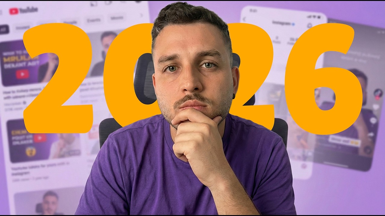 Criar vídeos em 2026 vai ser fácil. Difícil vai ser ter coragem de aparecer de verdade.