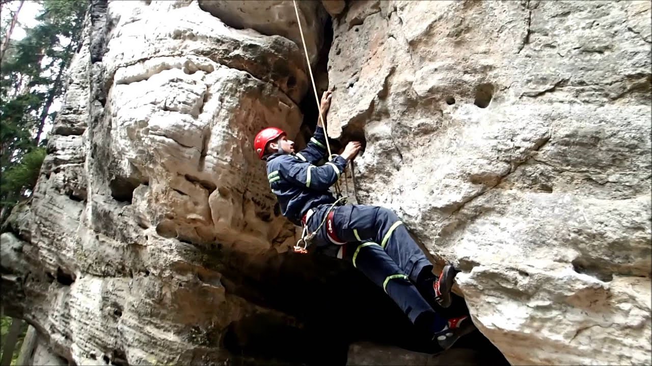 Odborná příprava lezců ŠVZ HZS ČR