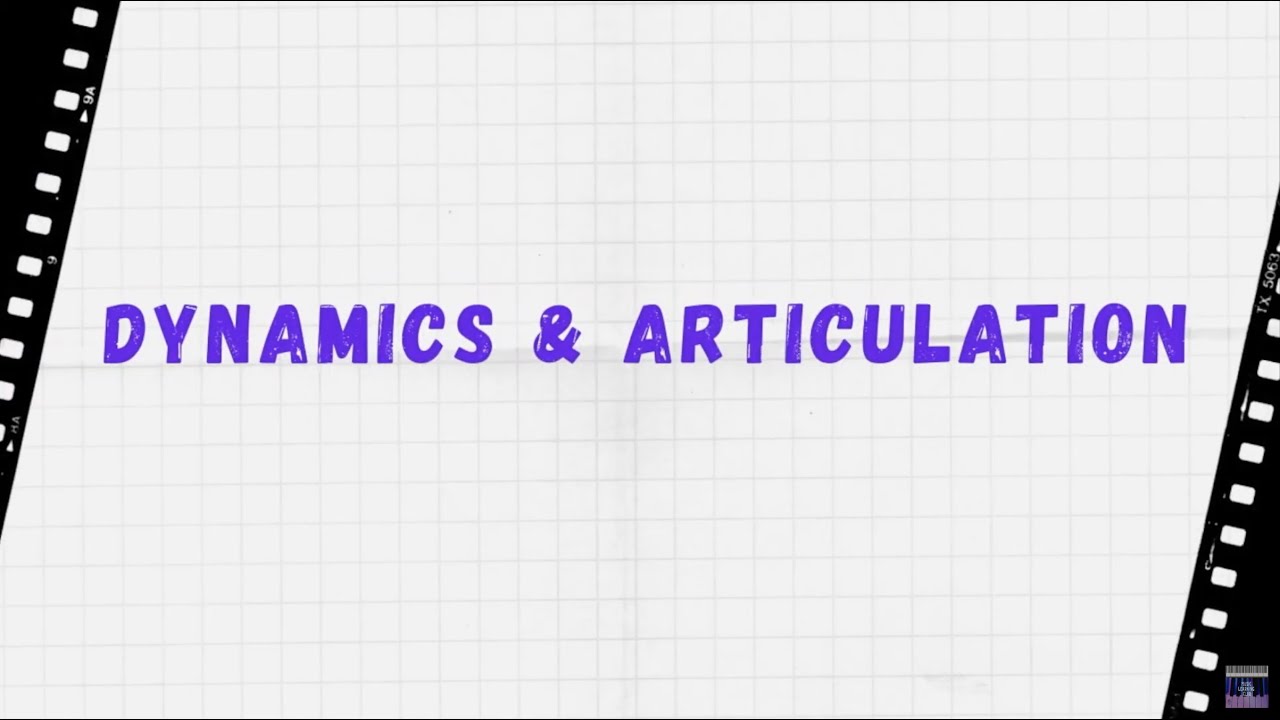 Elements of Music 5 - Dynamics and Articulation - GCSE Music