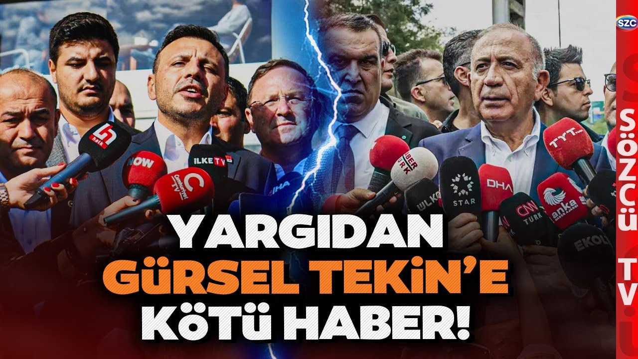 Gürsel Tekin'e Kötü Haber! CHP'nin Avukatı Açıkladı! Son Karar Verildi