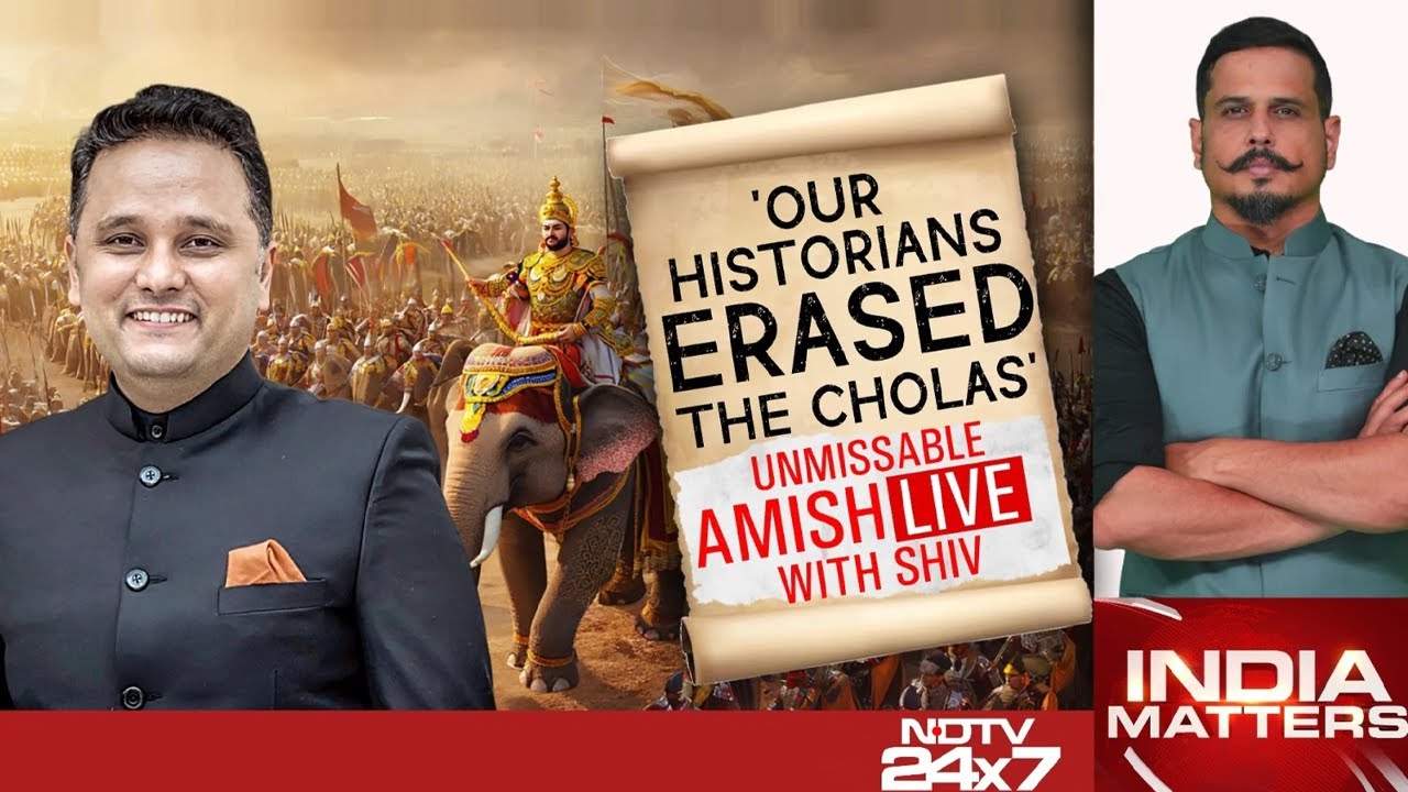 Chola Empire History | Cholas: Unmissable Amish Tripathi Live With Shiv Aroor