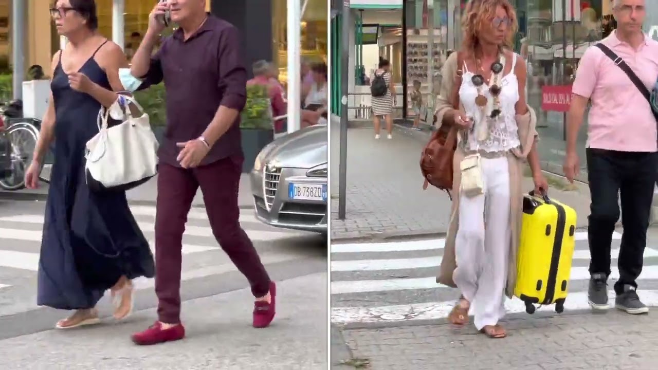 What are people wearing in Italy 🇮🇹 ?