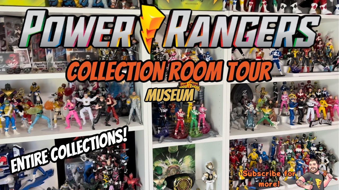 Музей Могучих Рейнджеров — экскурсия по ПОЛНОЙ коллекции летом 2025 г. #powerrangers #powerranger...