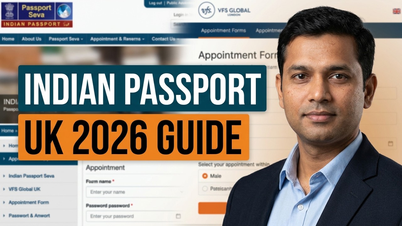How To Apply Indian Passport in UK 2026 Step By Step Guide.