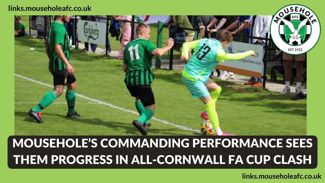 ST BLAZEY 1-5 MOUSEHOLE |  GOALS, INTERVIEWS AND STATS