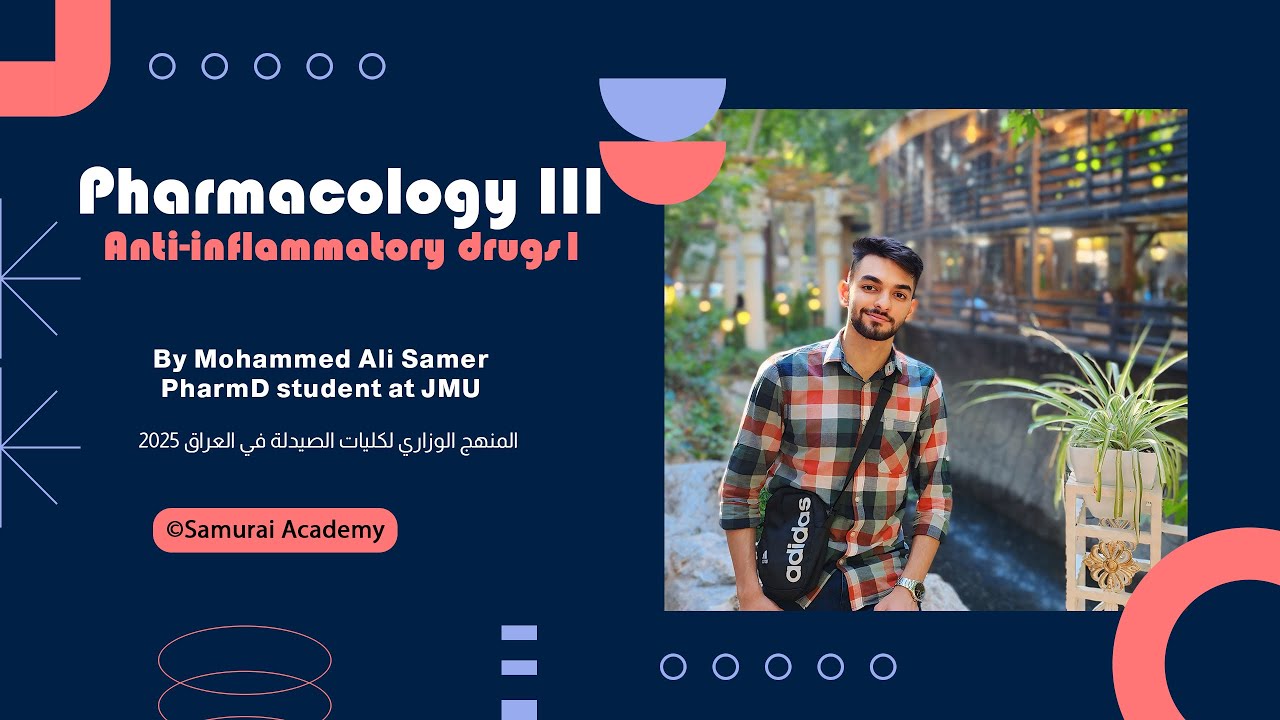 Pharmacology III : Anti-inflammatory drugs part I