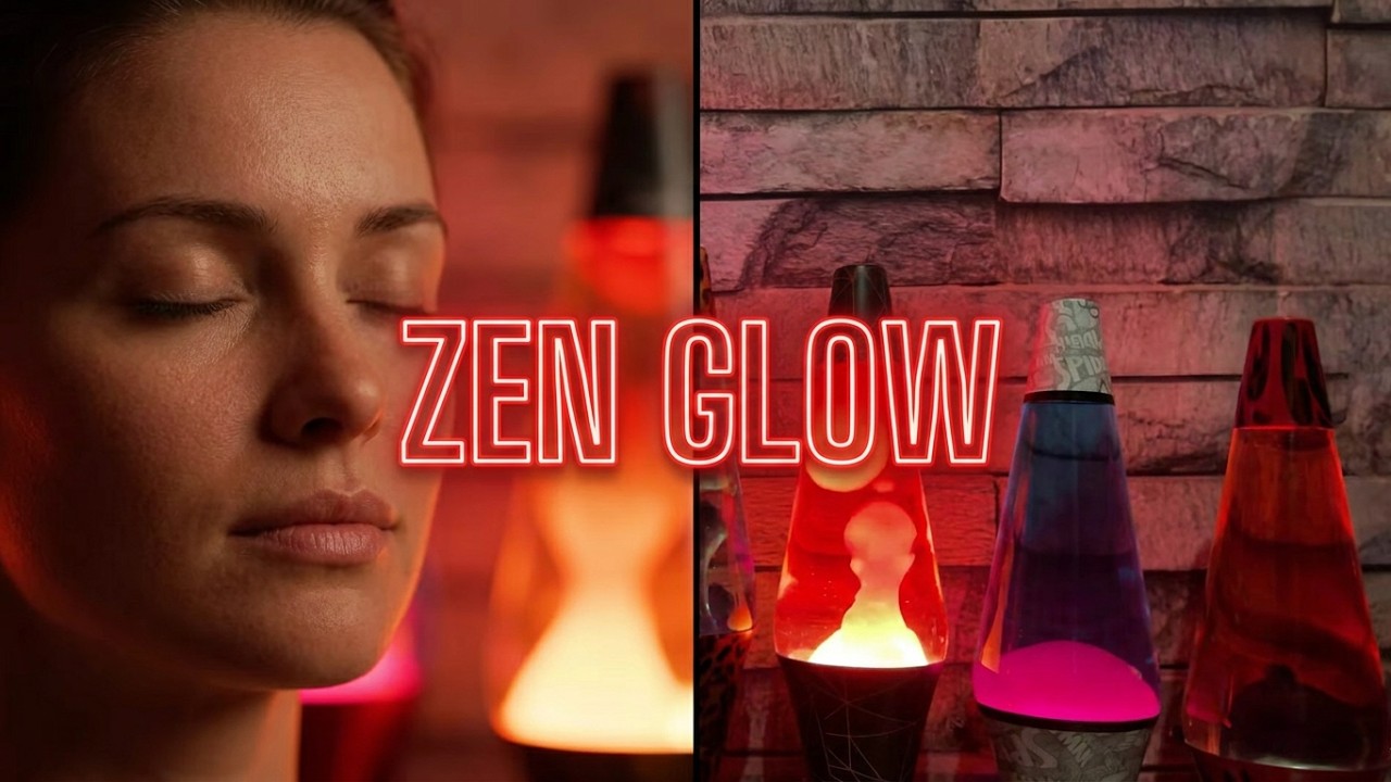 🔴 Panoramic Soundscapes Red Pink Orange Lava Lamps Live Stream! 🌋🚨💡